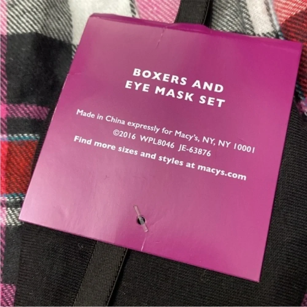 3/$20✨Jenni Intimidates Boxers and Eye Mask Set - Picture 2 of 5